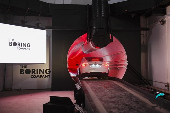 اولین تونل آزمایشی شرکت بورینگ | اخبار جهان | شبکه شرکت آراپل